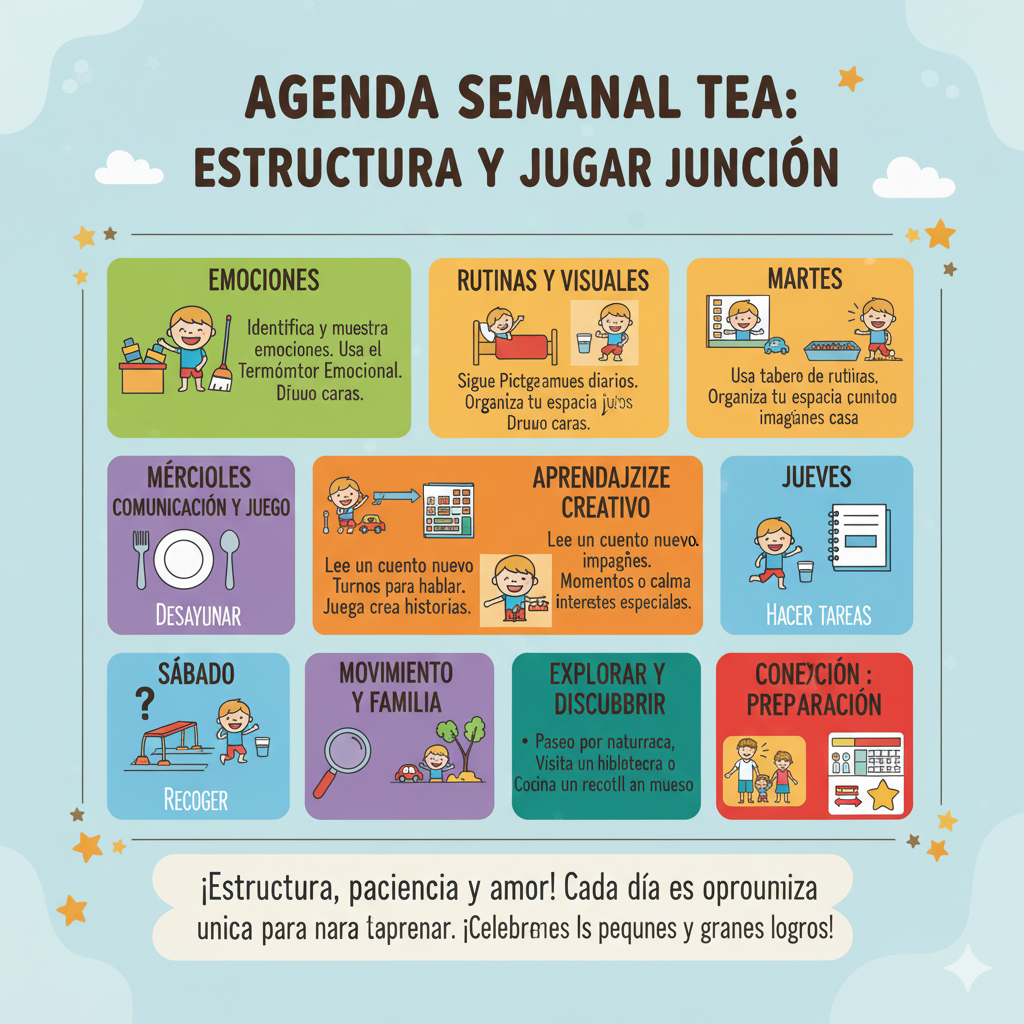 Agenda Visual Semanal